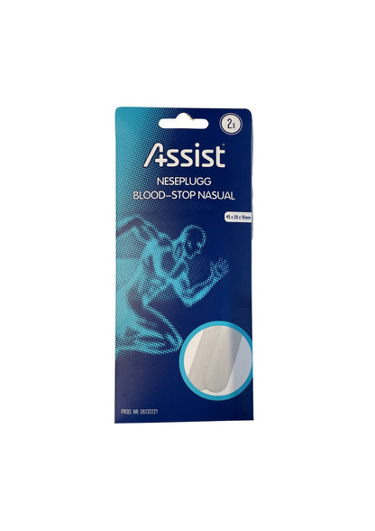 ASSIST NÄSKLÄPPAR (2 PK)